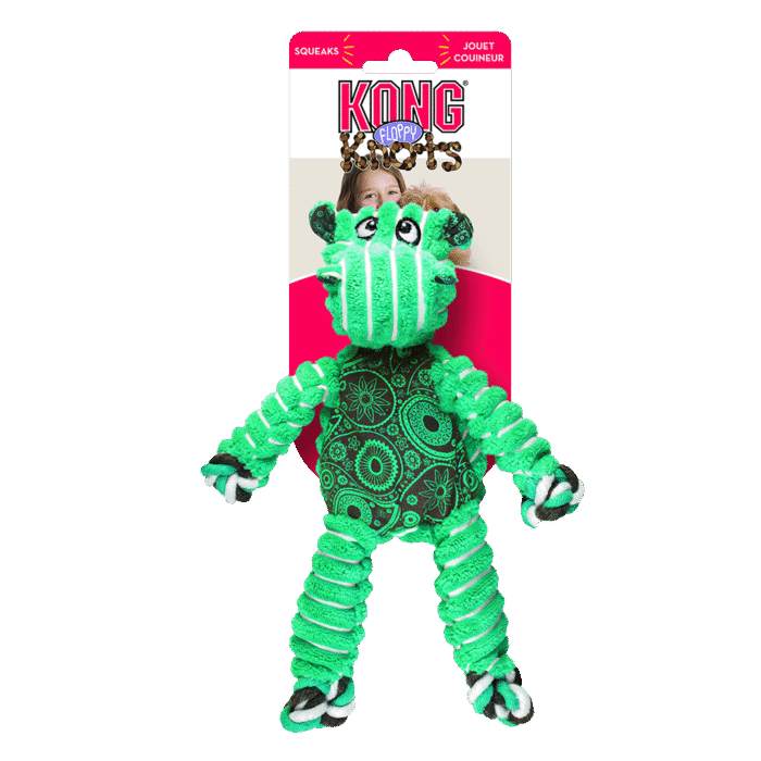 KONGNKF14E1.png KONG Floppy Knots Nijlpaard