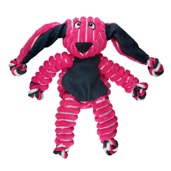 KONGNKF33E.png KONG Floppy Knots Konijntje