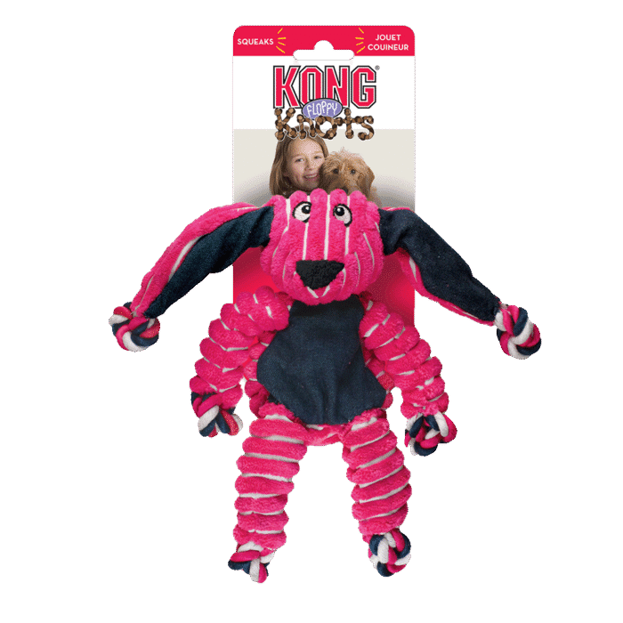 KONGNKF33E1.png KONG Floppy Knots Konijntje