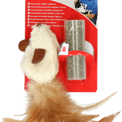 KONGNM42E.png KONG Refillables Feather Mouse