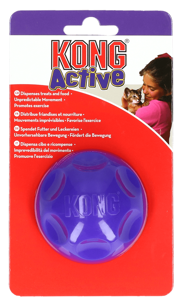 KONGPE4E.png KONG Cat Treat Dispensing Ball
