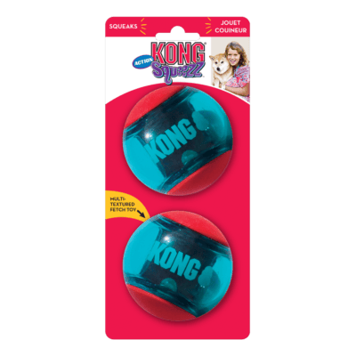 KONG Squeezz® Action Ball Red