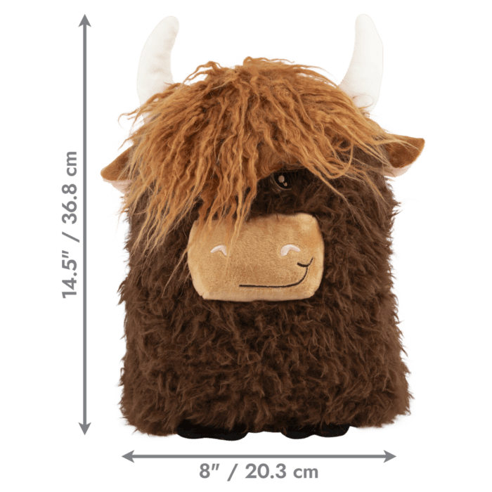 KONG Comfort Jumbo Highland Cow Assorted XL