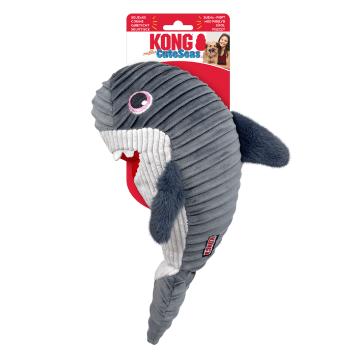KONGRLR11E.png KONG CuteSeas Rufflez Shark M/L