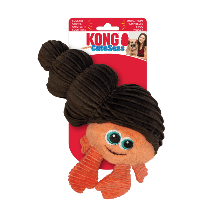 KONGRLR32E.png KONG CuteSeas Rufflez Hermit Crab S/M