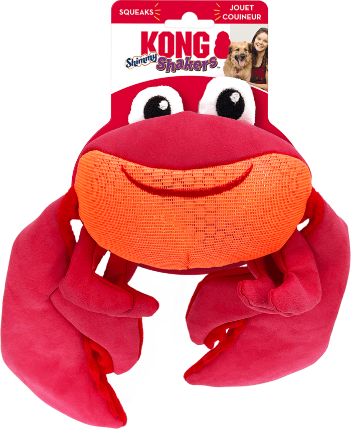KONG Shakers Shimmy Crab