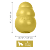 KONG 50th Anniversary KONG Classic Gold Lg