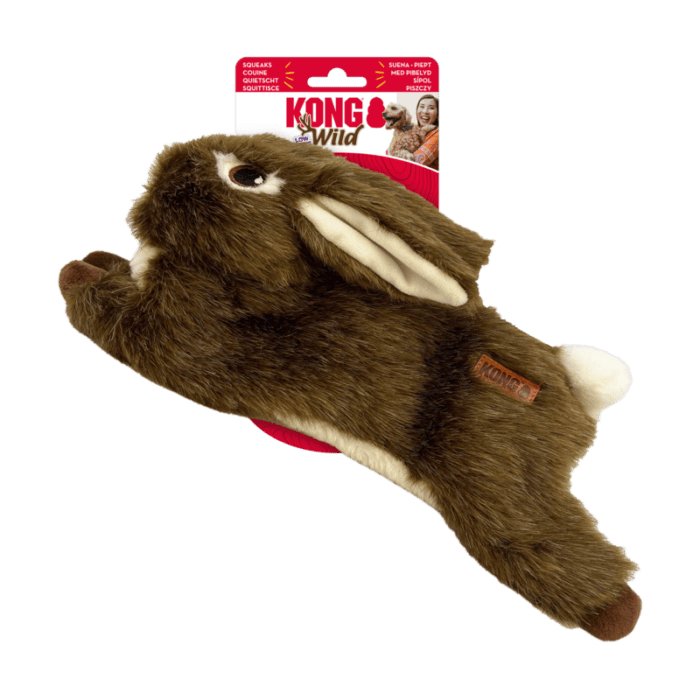 KONGWILS21E.png KONG Wild Low Stuff Rabbit