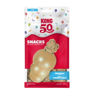 KONG 50th Anniversary KONG SnacksTM Birthday Cake Recipe Lg