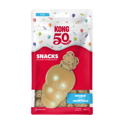 KONG 50th Anniversary KONG SnacksTM Birthday Cake Recipe Sm