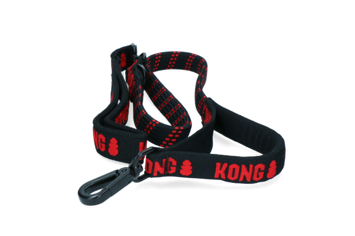 KONG Zero-Shock Leash Zwart