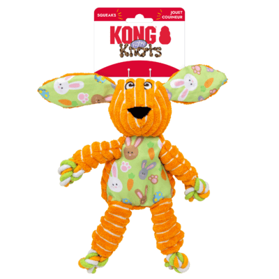 KONG Floppy Knots Konijntje Oranje