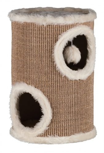 Trixie Krabpaal Tower Edoardo Taupe/Creme 33 x 33 x 50 cm
