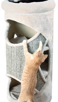 Trixie Krabpaal CAT Tower Gracia Grijs 38 x 38 x 85 cm