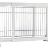 380853.jpg Trixie Afsluithek Vurenhout Wit 65-108 x 61 cm