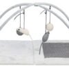Trixie Krabmat Pluche/sisal Grijs 60 x 33 x 42 cm