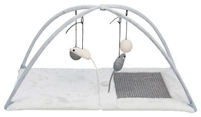Trixie Krabmat Pluche/sisal Grijs 60 x 33 x 42 cm