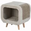 386563.jpg Trixie Kattenmand Alicia Relax-huis Lichtgrijs 48 x 48 x 38 cm