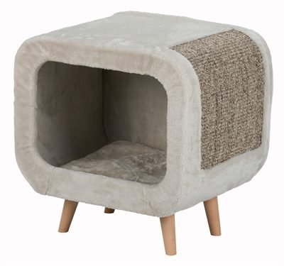 Trixie Kattenmand Alicia Relax-huis Lichtgrijs 48 x 48 x 38 cm