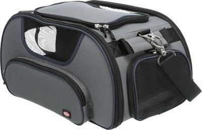 Trixie Hondentas Wings Grijs/Zwart 46 x 28 x 23 cm