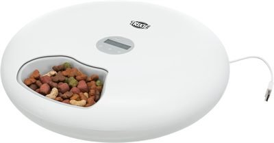 399742.jpg Trixie Voerautomaat Tx5+1 6 maaltijden Wit 32 cm