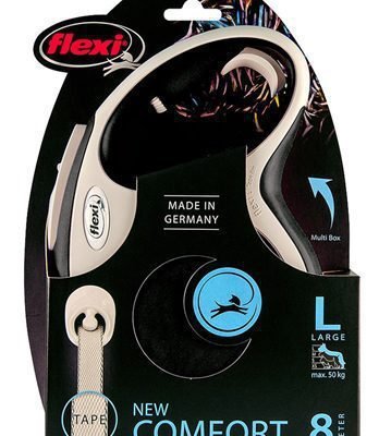 FLEXI New Comfort Tape Rollijn Zwart L 8 m