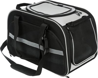 408245.jpg Trixie Transportbox Kattentas Valery Zwart/Grijs 49 x 29 x 31 cm