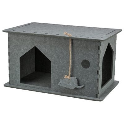 Trixie Kattenmand Kattenhuis Lene Grijs 54 x 30 x 35 cm