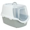Trixie Kattenbak Vico Open Top Lichtgrijs/Wit 56 cm