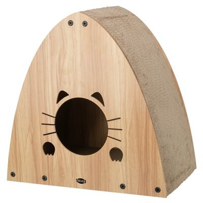 Trixie Kattenmand Krabhuis MDF Lichtbruin 48 x 28 x 48 cm