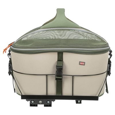 Trixie Fietsmand Olijfgroen/Beige