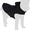 Silhouette_jas_hond Flamingo Regenjas Toto Zwart