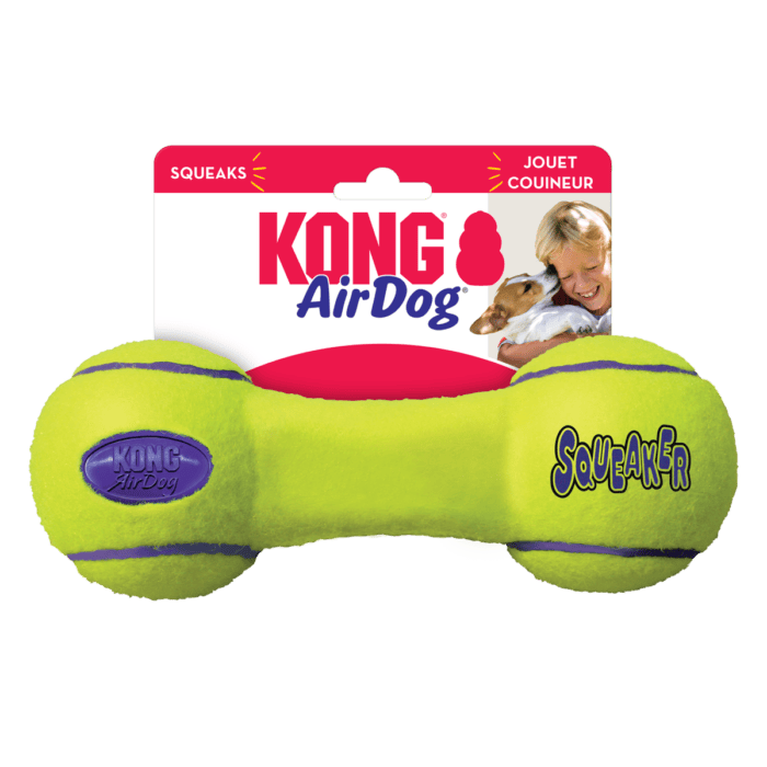 KONG AirDog Squeaker Dumbbell verpakking