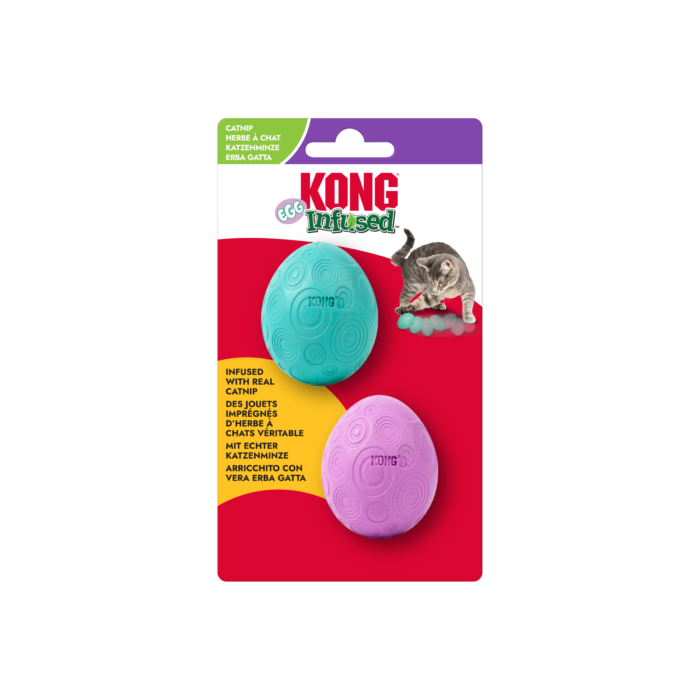 KONG Infused Catnip Egg 2-pk verpakking