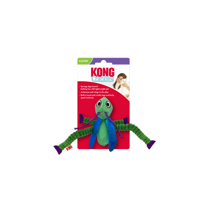 KONG Crackles Grasshopper verpakking