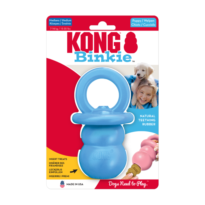 Verpakking van KONG Puppy Binkie maat M