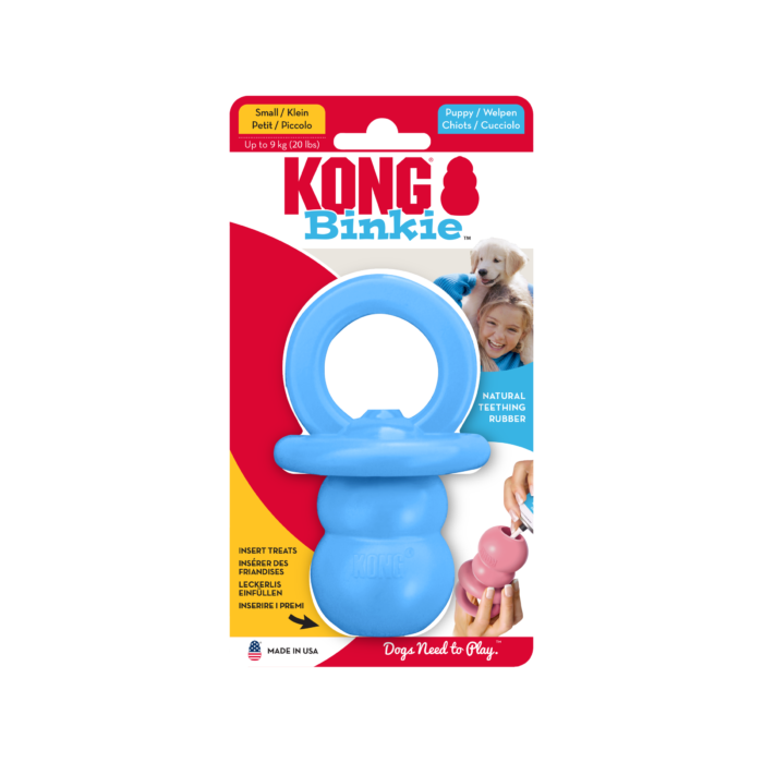 Verpakking van KONG Puppy Binkie maat S