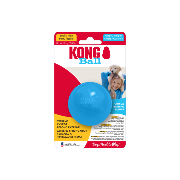 KONG Puppy Ball Assorti S verpakking