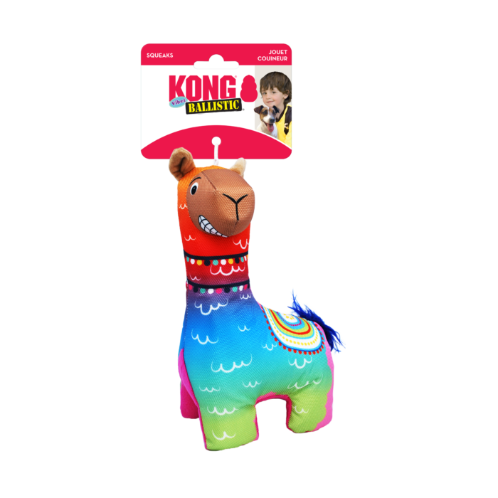 KONG Ballistic Vibez Llamas S/M Assorti verpakking