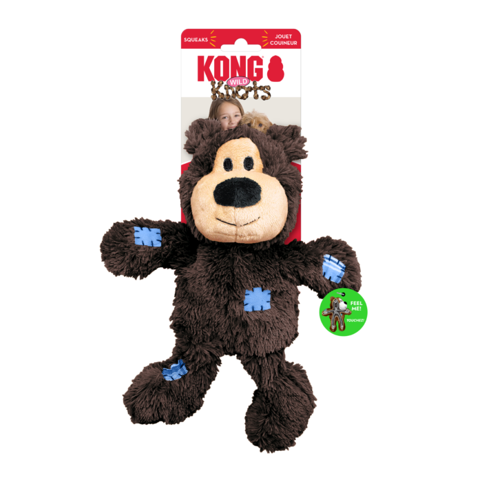 Verpakking van KONG Wild Knots Bears maat M/L