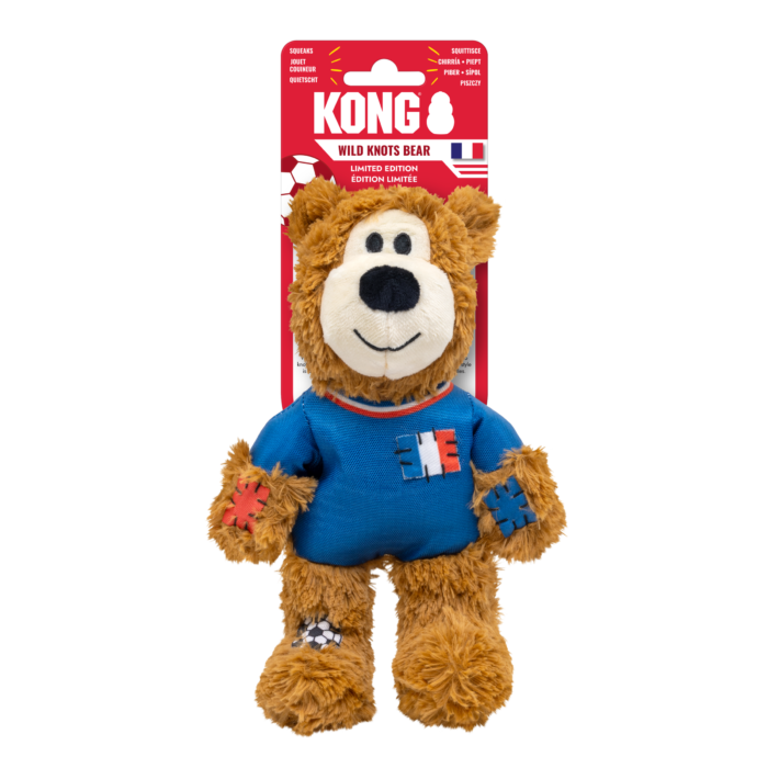 KONG Wild Knots Sport Bear Frankrijk verpakking