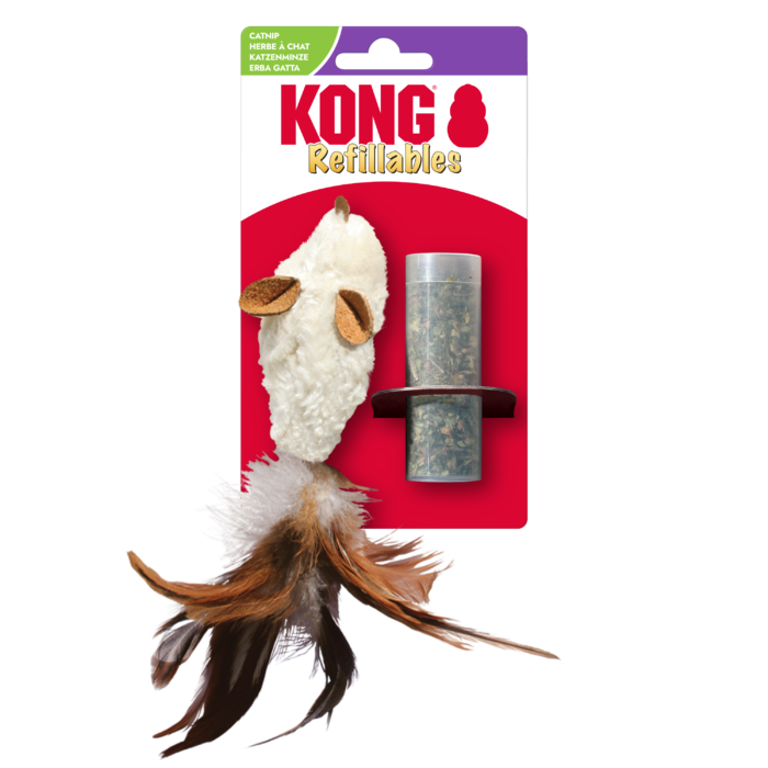 KONG Refillables Feather Mouse verpakking