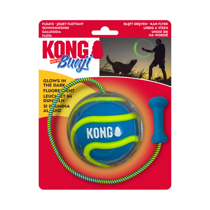 KONG Bunji High-Viz Ball Assorted verpakking