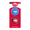 KONG Squeezz Geodz Assorti 2-Pack verpakking