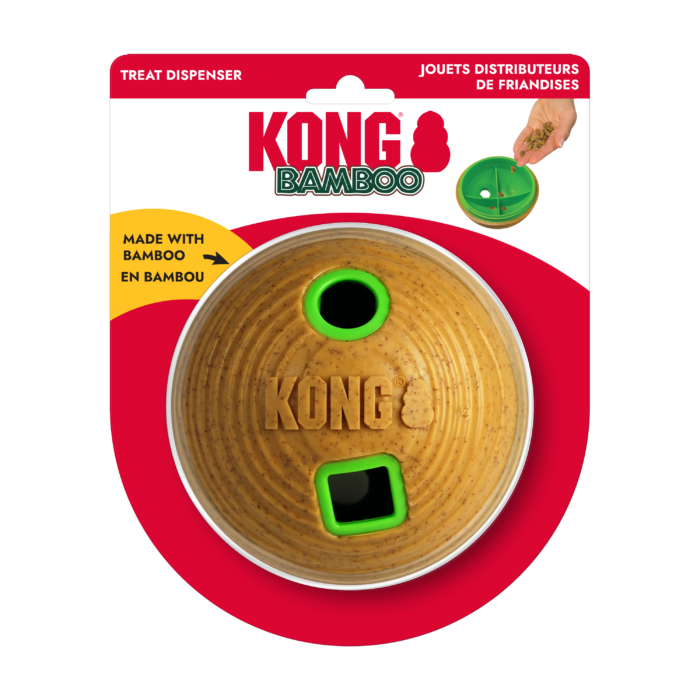 KONG Bamboo Feeder Ball M verpakking