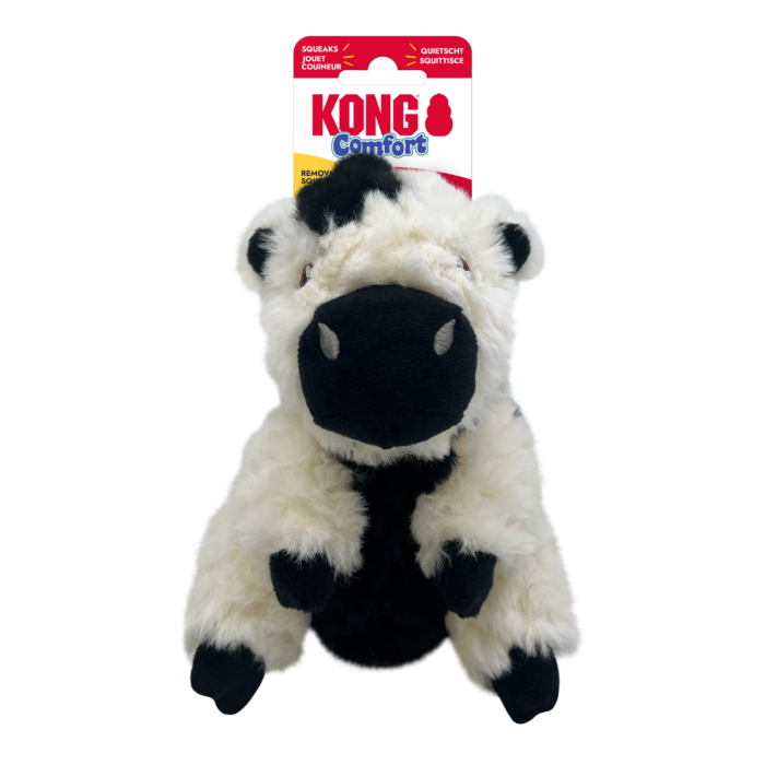 KONG Comfort Tykes Plush Toy Cow verpakking