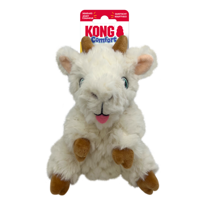 KONG Comfort Tykes Plush Toy Goat verpakking