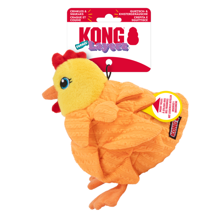 KONG Layerz Forage Hen verpakking KONG Layerz Forage Hen verpakking