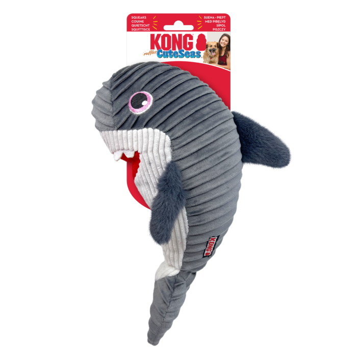 KONG CuteSeas Rufflez Shark M/L verpakking