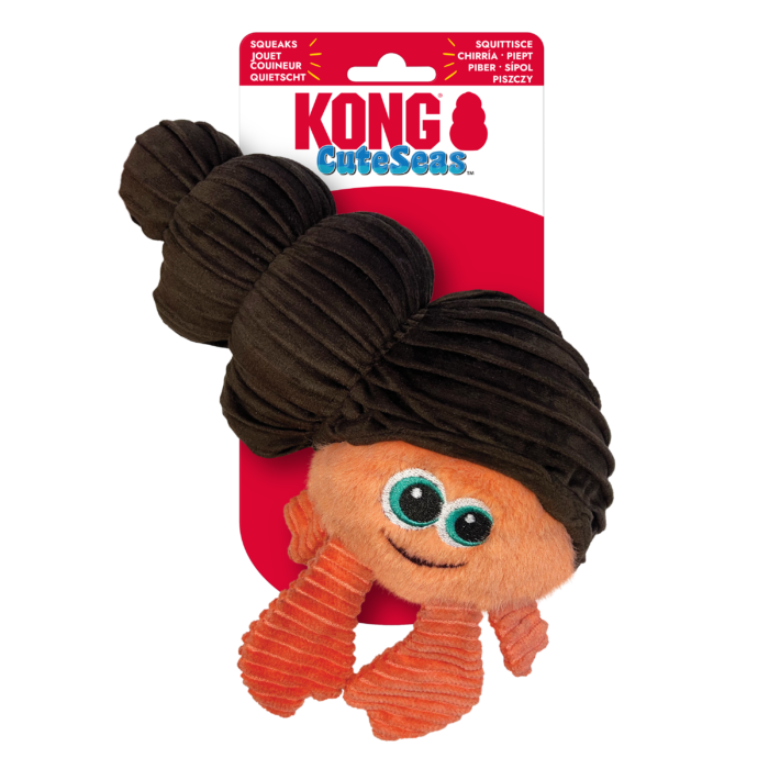 KONG CuteSeas Rufflez Hermit Crab S/M verpakking